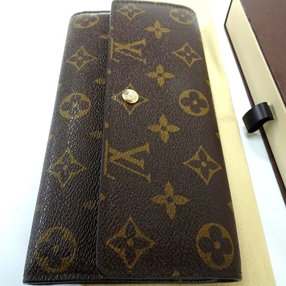 Louis Vuitton Handbags - LOUIS VUITTON Sarah Tresor Wallet Clutch +Box+Dust